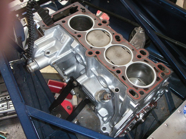 engine in bay